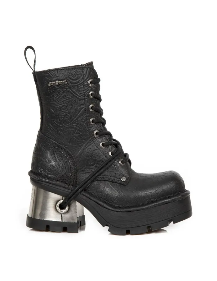 WomenMen Metallic M8355C20 New Rock Boots
