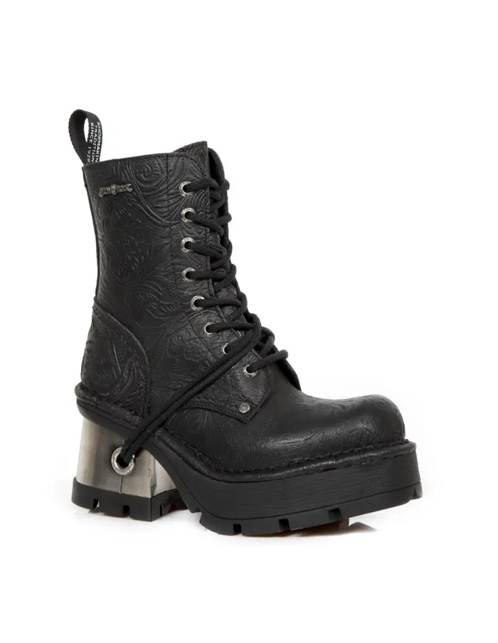 WomenMen Metallic M8355C20 New Rock Boots