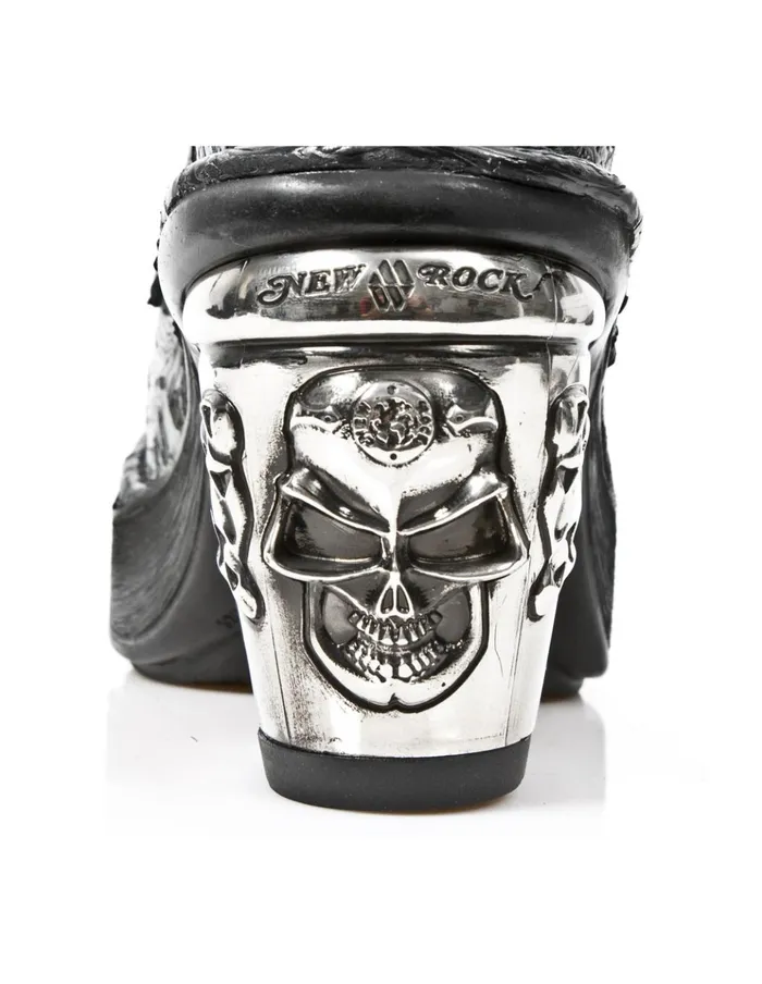 WomenMen Metallic M8358S1 New Rock Boots