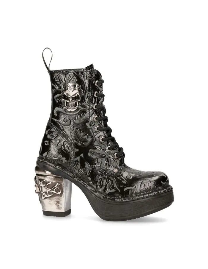 WomenMen Metallic M8358S1 New Rock Boots