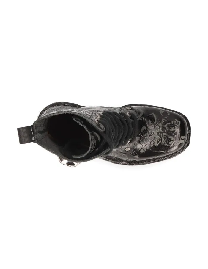 WomenMen Metallic M8358S1 New Rock Boots