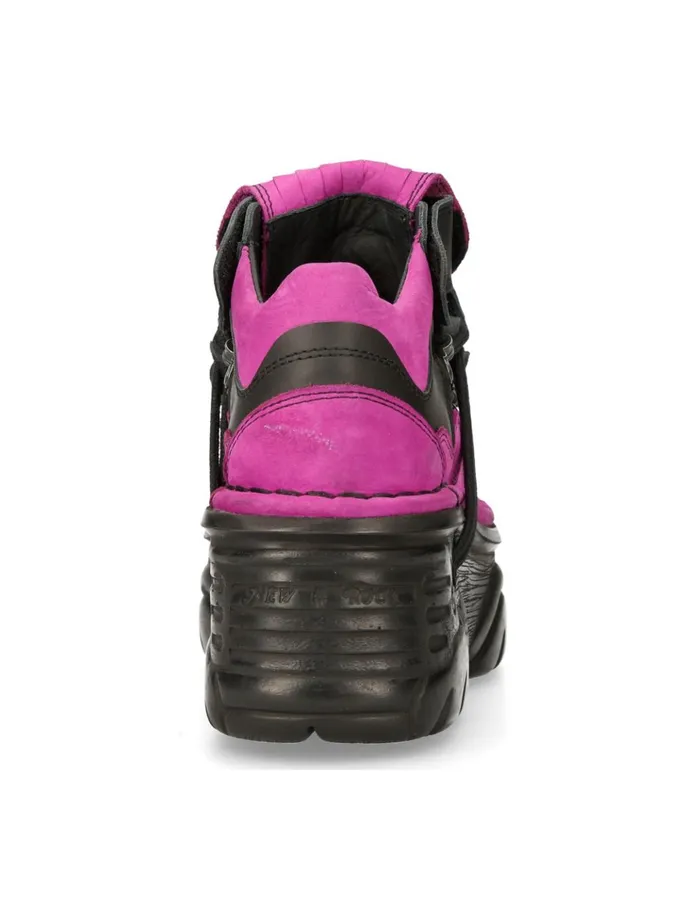 WomenMen Shoe Metallic M1075C16 New Rock Booties