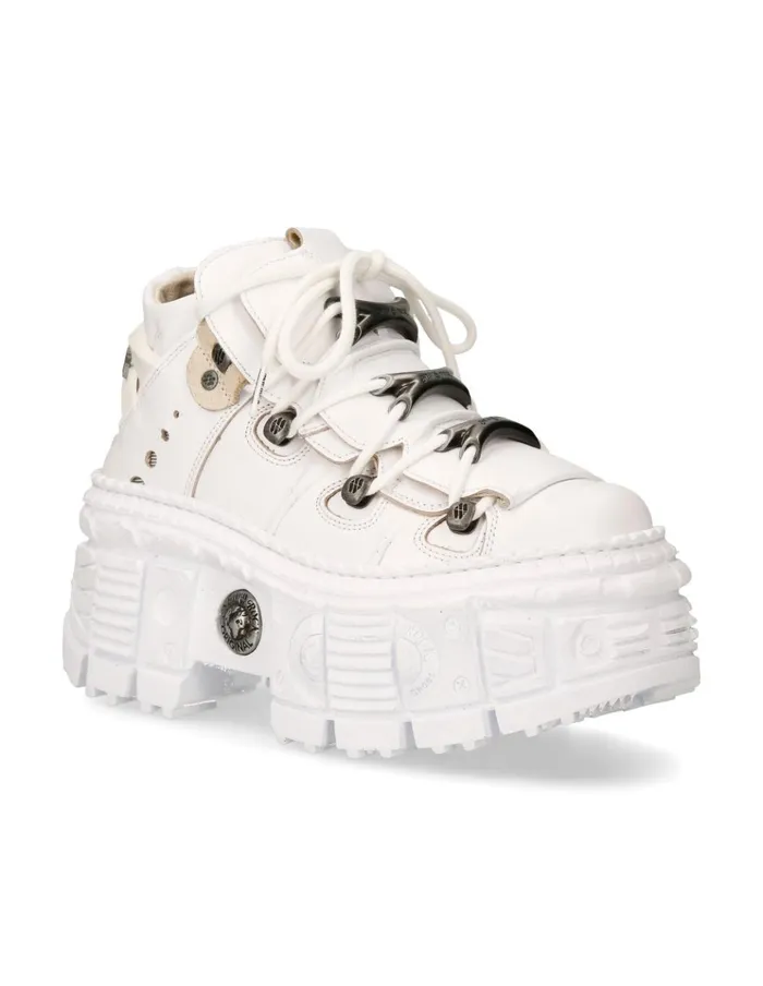 WomenMen Shoe Tank With Laces MWall106S3 New Rock Platform
