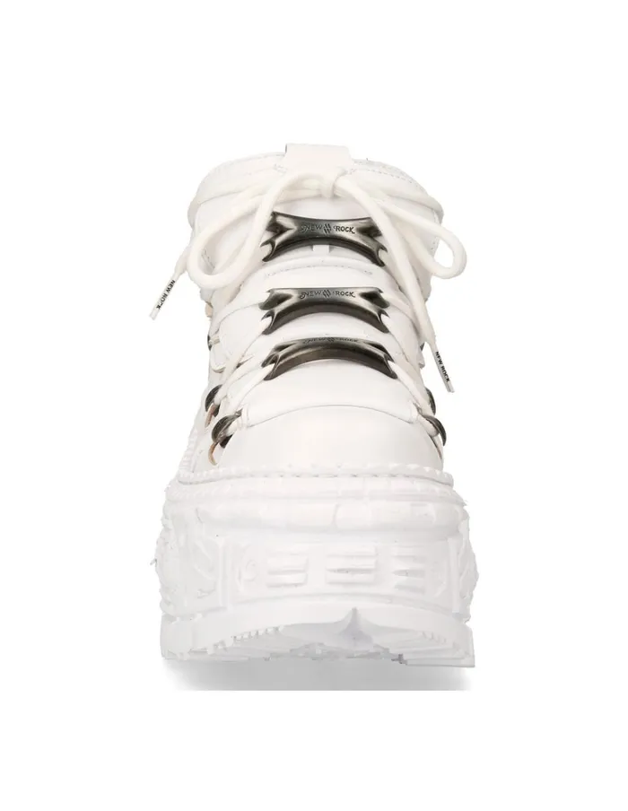 WomenMen Shoe Tank With Laces MWall106S3 New Rock Platform