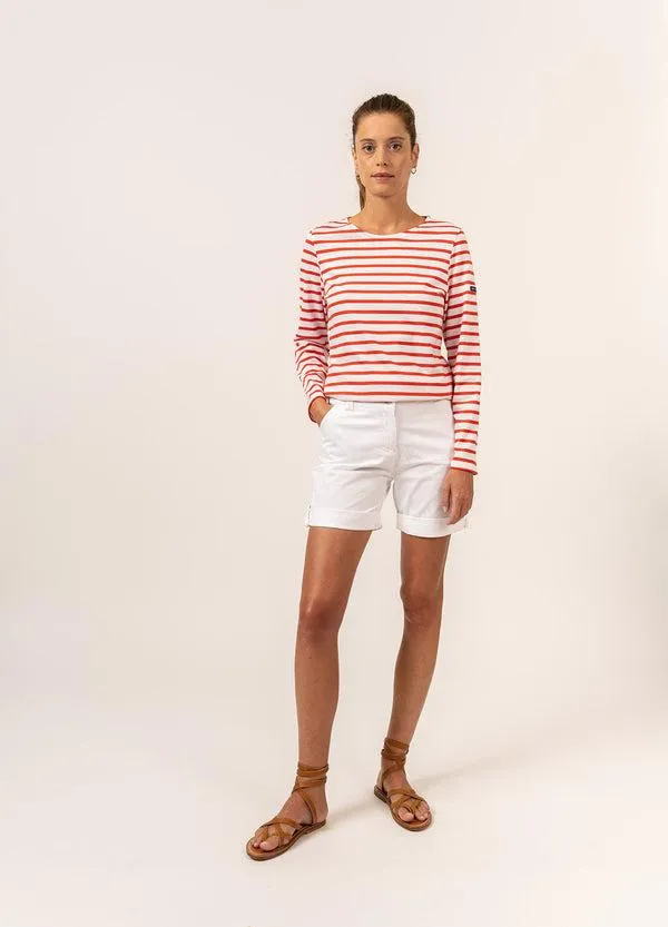 Women MINQUIDAME White Tangerine Saint James New Summer Collection Women MINQUIDAME White Tangerine Saint James New Summer Collection