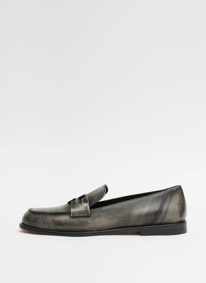 Women Nacho Loafer Blackwhite Tibi Flats