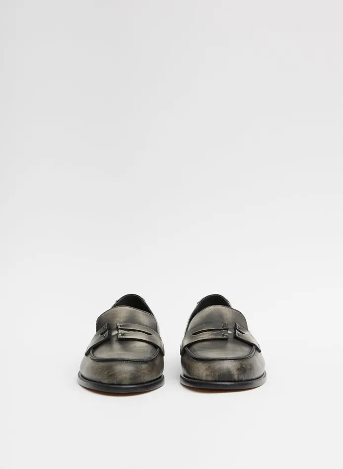 Women Nacho Loafer Blackwhite Tibi Flats