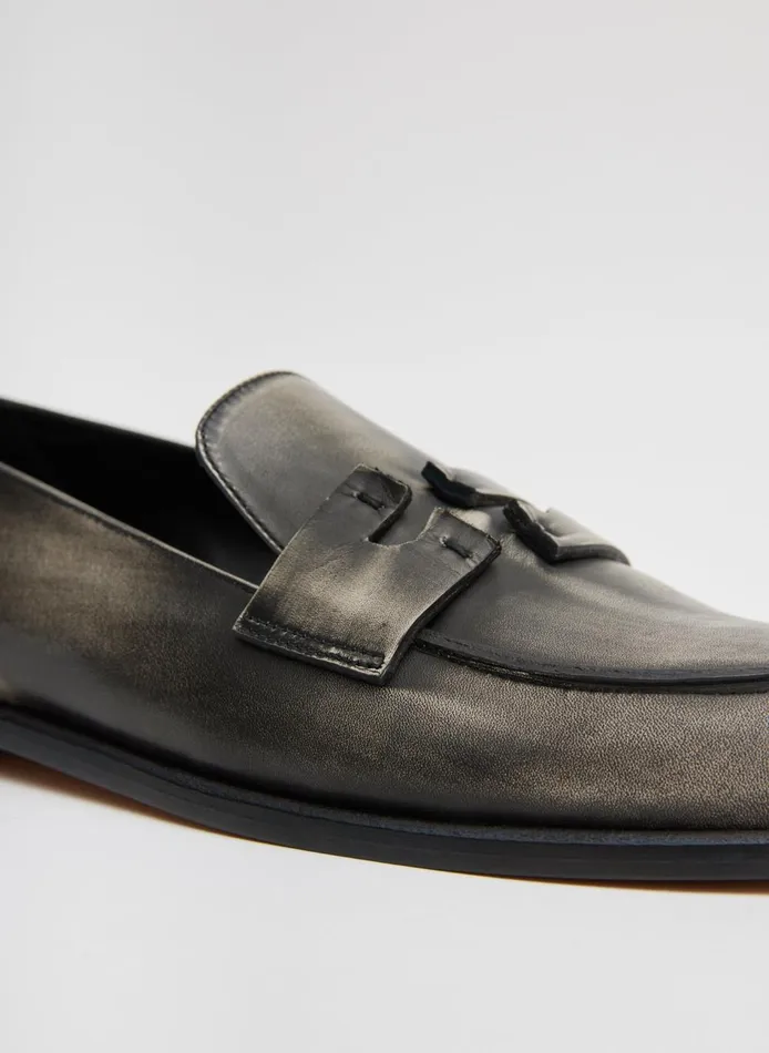 Women Nacho Loafer Blackwhite Tibi Flats