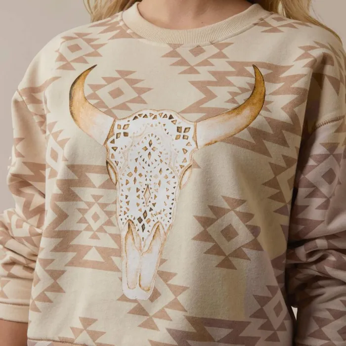 Women O039Keefe Sweatshirt Brazilian Sand Ariat Sweatshirts and Hoodies Women O039Keefe Sweatshirt Brazilian Sand Ariat Sweatshirts and Hoodies