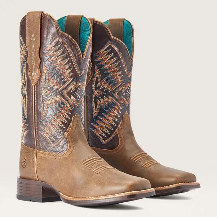 Women Odessa StretchFit Western Boot Fateful Brown Ariat Western Boots Women Odessa StretchFit Western Boot Fateful Brown Ariat Western Boots