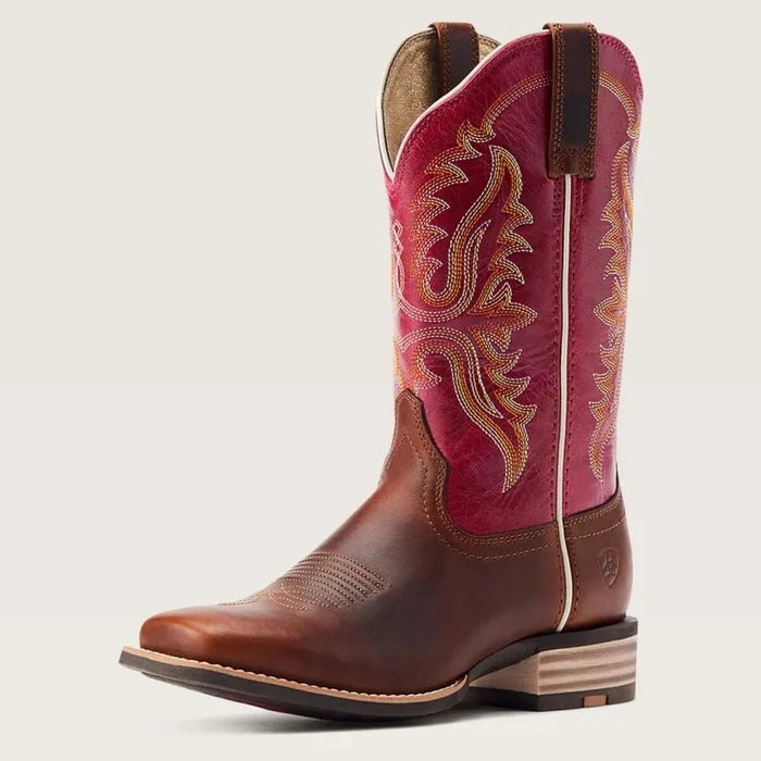 Women Olena Western Boot Vintage Caramel Ariat Western Boots