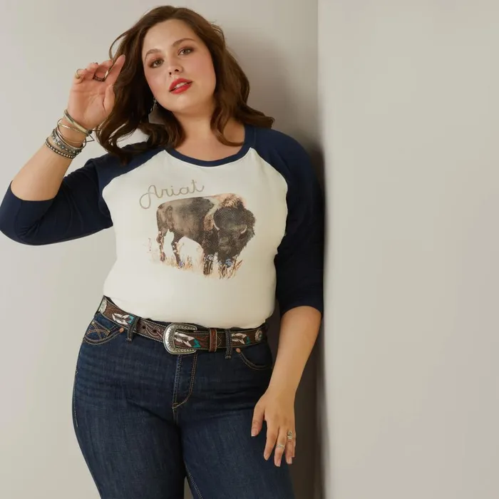 Women Painted Dreams TShirt Coconut Milknavy Ariat TShirts and Tops Women Painted Dreams TShirt Coconut Milknavy Ariat TShirts and Tops