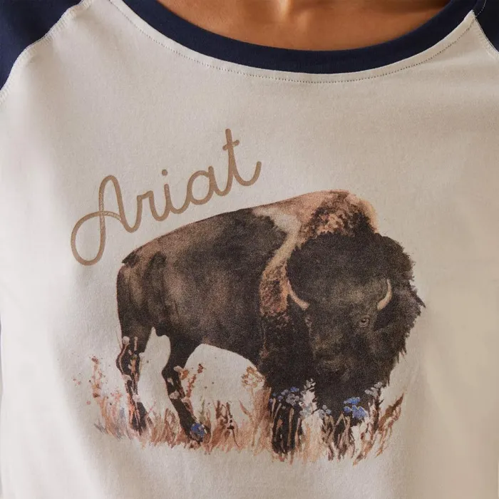Women Painted Dreams TShirt Coconut Milknavy Ariat TShirts and Tops Women Painted Dreams TShirt Coconut Milknavy Ariat TShirts and Tops