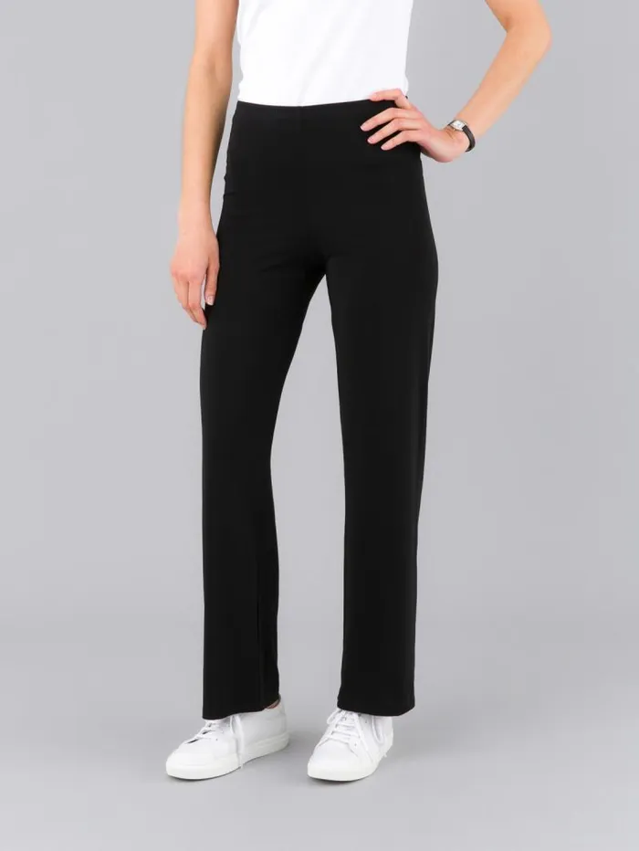 Women Pants and Jeans Agns B Black Viscose Sail Pants