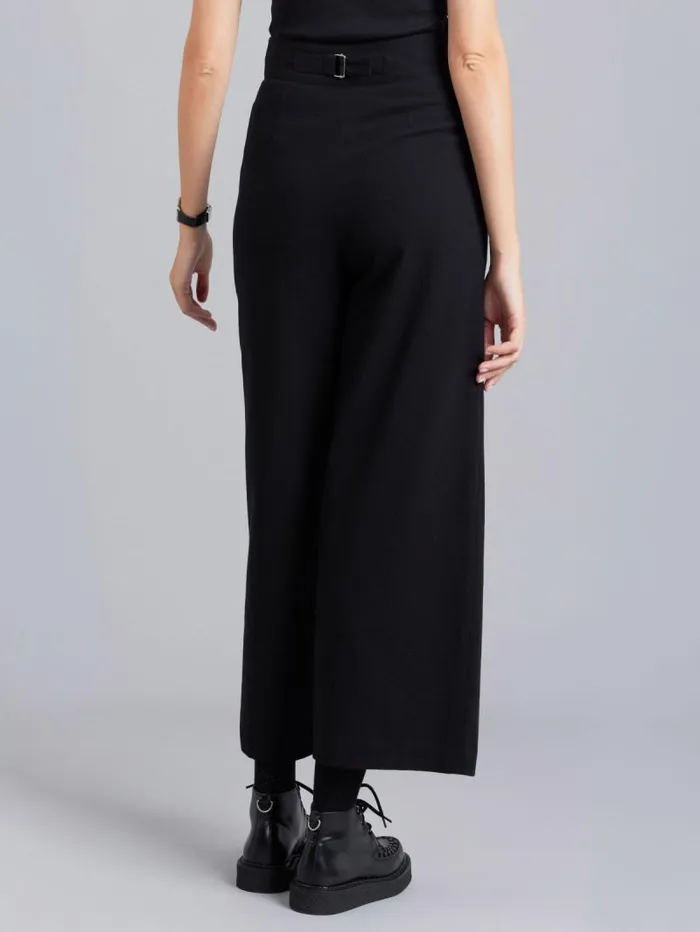 Women Pants and Jeans Agns B Black Wool Tyra Pants