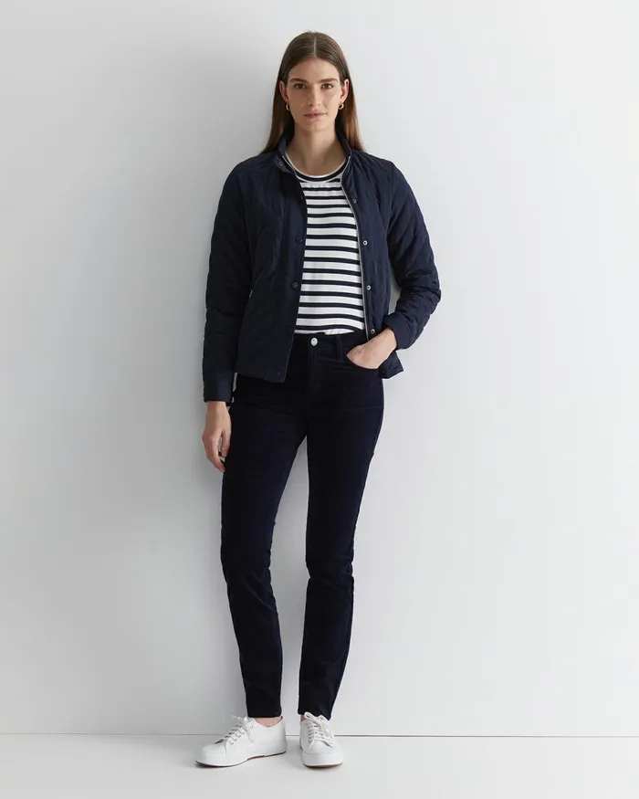 Women Pants Sportscraft Cleo Cord Jean Navy