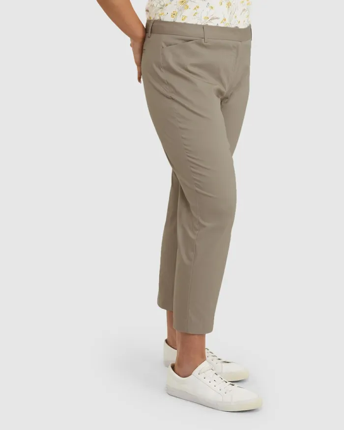 Women Pants Sportscraft Eva Capri Latte
