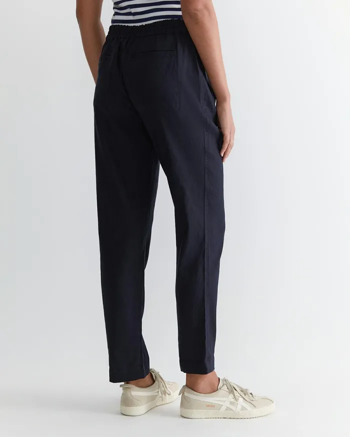 Women Pants Sportscraft Rosa Linen Pant Classic Navy