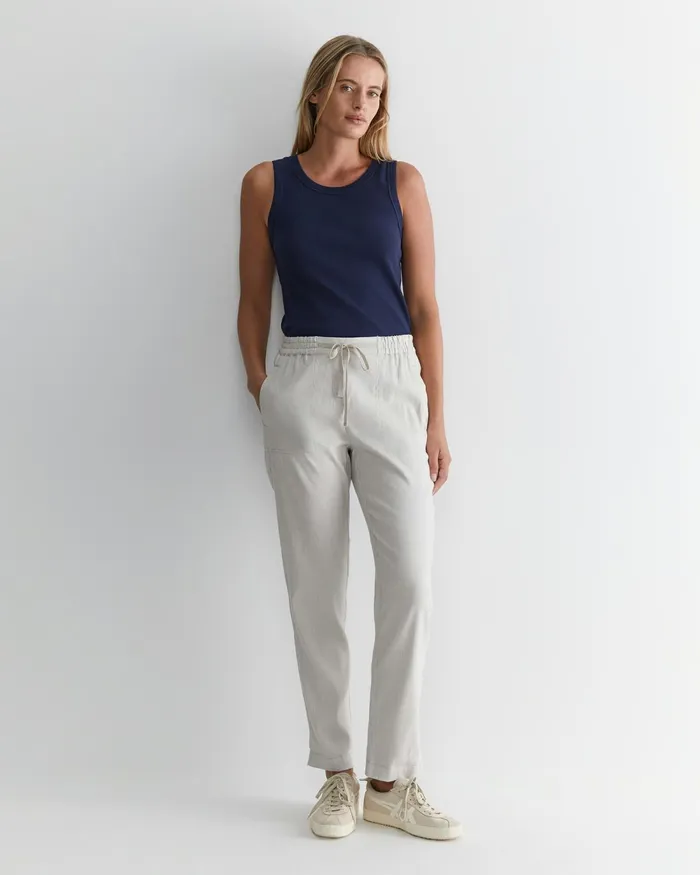 Women Pants Sportscraft Rosa Linen Pant Natural