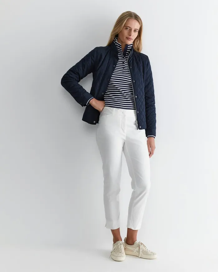 Women Pants Sportscraft Venus Capri Pant White