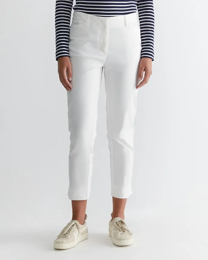 Women Pants Sportscraft Venus Capri Pant White