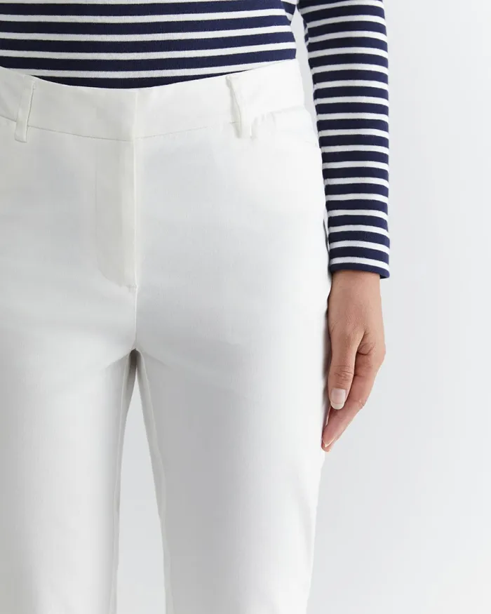 Women Pants Sportscraft Venus Capri Pant White