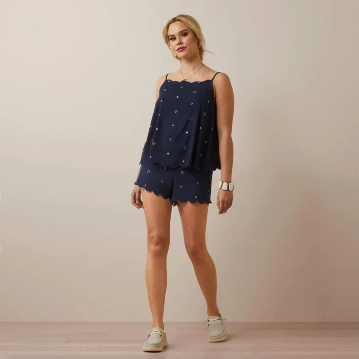 Women Presley Short Navy Eclipse Ariat Pants and Shorts Women Presley Short Navy Eclipse Ariat Pants and Shorts