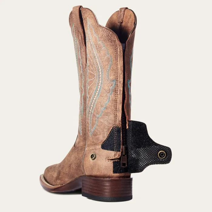 Women Primetime EZ Zip Western Boot Tack Room Brown Ariat Western Boots Women Primetime EZ Zip Western Boot Tack Room Brown Ariat Western Boots