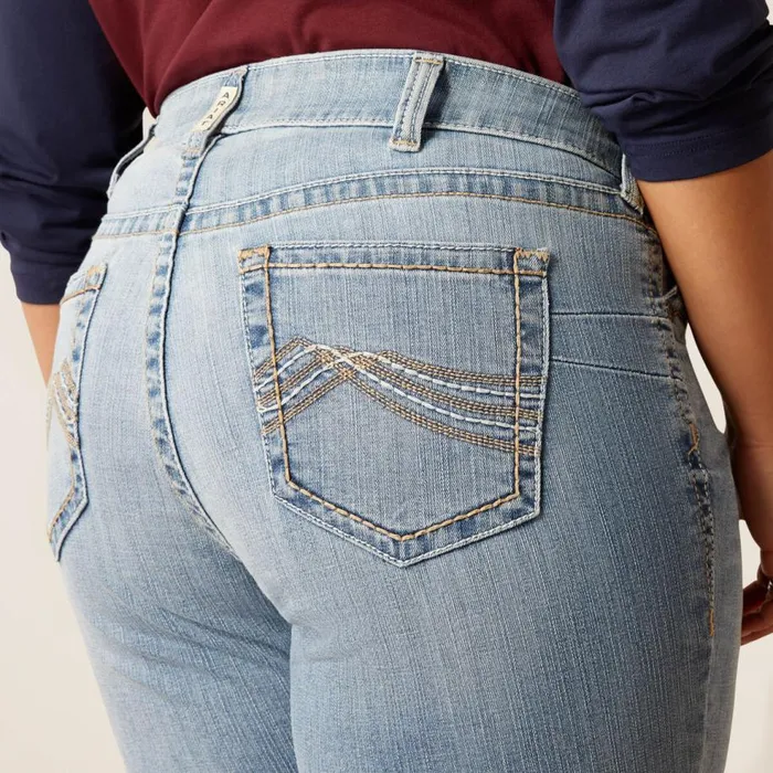 Women REAL Mid Rise Kehlani Boot Cut Jean Colorado Ariat Denim Women REAL Mid Rise Kehlani Boot Cut Jean Colorado Ariat Denim