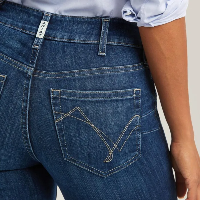 Women REAL Perfect Rise Abby Straight Jean Mackenzie Ariat Denim Women REAL Perfect Rise Abby Straight Jean Mackenzie Ariat Denim