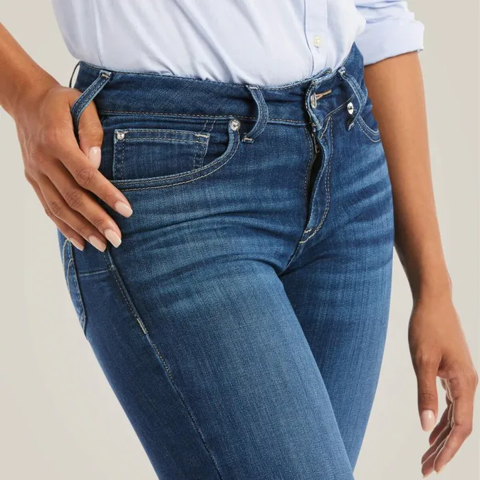 Women REAL Perfect Rise Abby Straight Jean Mackenzie Ariat Denim Women REAL Perfect Rise Abby Straight Jean Mackenzie Ariat Denim