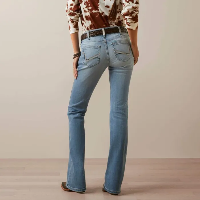 Women REAL Perfect Rise Arrow Fit Penelope Boot Cut Jean Oklahoma Ariat Denim Women REAL Perfect Rise Arrow Fit Penelope Boot Cut Jean Oklahoma Ariat Denim