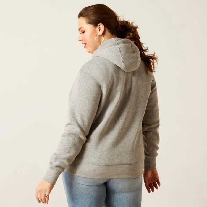 Women REAL Grazing Hoodie Heather Grey Ariat Sweatshirts and Hoodies Women REAL Grazing Hoodie Heather Grey Ariat Sweatshirts and Hoodies