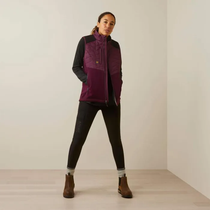 Women Rebar Cloud 9 Insulated Vest Potent Purple Ariat Jackets and Vests Women Rebar Cloud 9 Insulated Vest Potent Purple Ariat Jackets and Vests