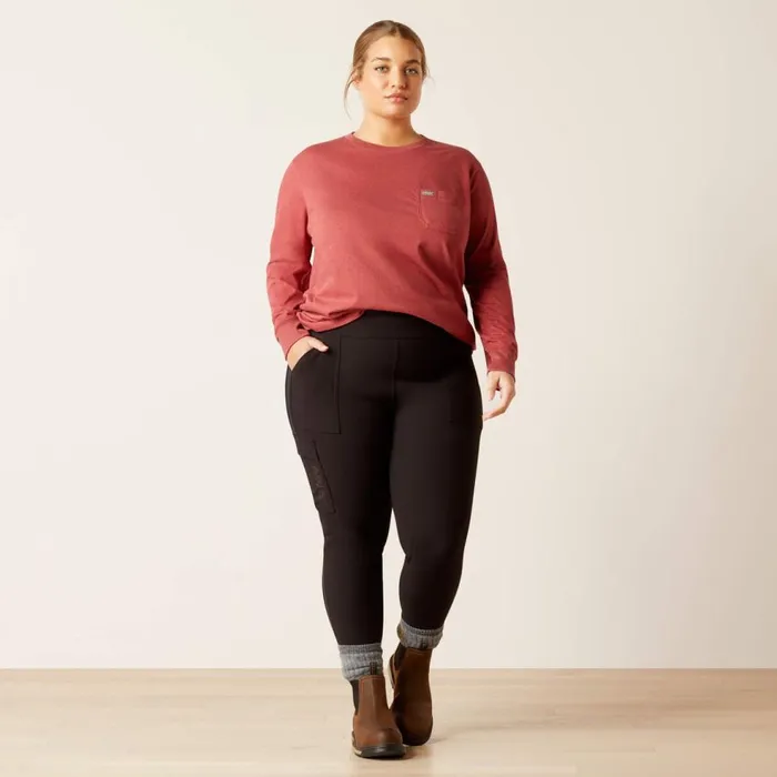 Women Rebar Cotton Strong Arrow Red Dahlia Heather Ariat TShirts and Tops Women Rebar Cotton Strong Arrow Red Dahlia Heather Ariat TShirts and Tops