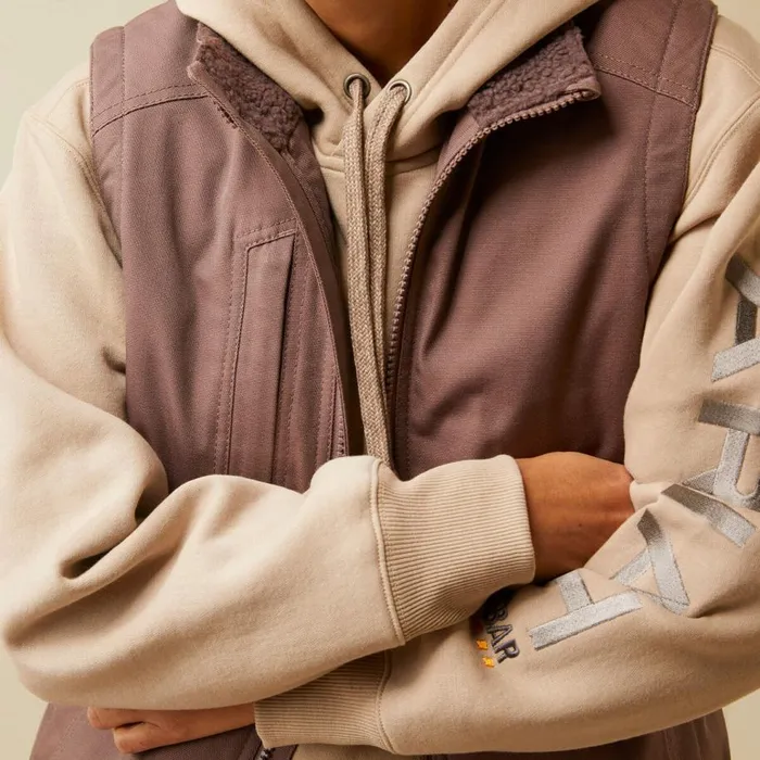 Women Rebar DuraCanvas Insulated Vest Peppercorn Ariat Jackets and Vests Women Rebar DuraCanvas Insulated Vest Peppercorn Ariat Jackets and Vests