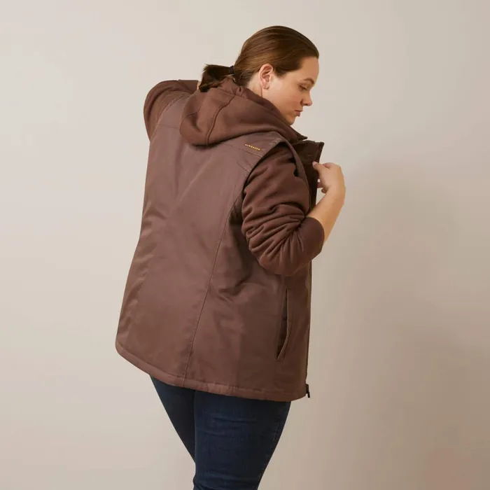 Women Rebar DuraCanvas Insulated Vest Peppercorn Ariat Jackets and Vests Women Rebar DuraCanvas Insulated Vest Peppercorn Ariat Jackets and Vests