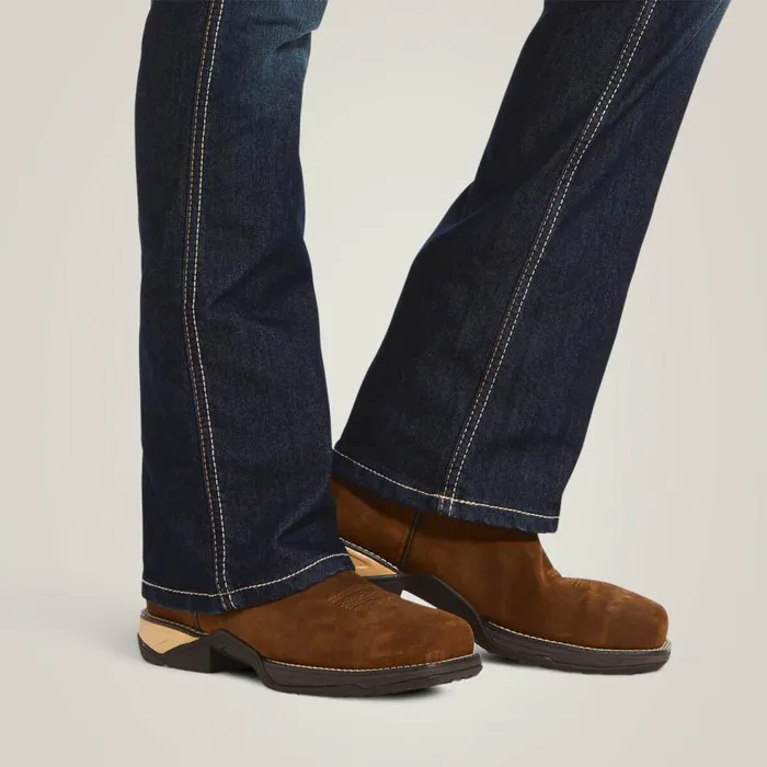 Women Rebar DuraStretch Riveter Boot Cut Jean Hallow Ariat Denim Women Rebar DuraStretch Riveter Boot Cut Jean Hallow Ariat Denim