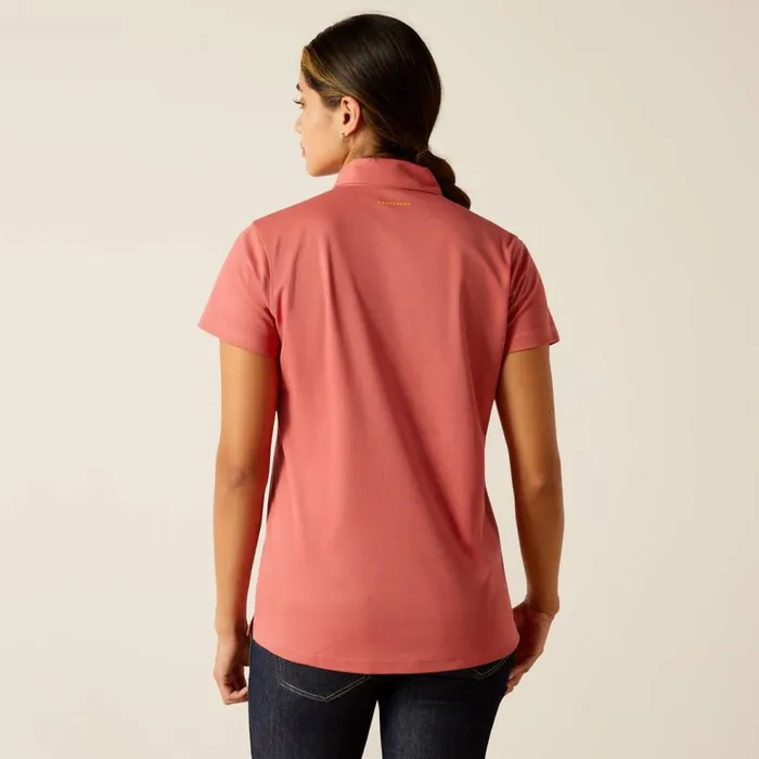 Women Rebar Foreman Polo Mineral Red Ariat TShirts and Tops Women Rebar Foreman Polo Mineral Red Ariat TShirts and Tops