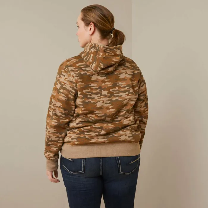 Women Rebar Graphic Printed Hoodie Oatmeal Camo Print Ariat Sweatshirts and Hoodies Women Rebar Graphic Printed Hoodie Oatmeal Camo Print Ariat Sweatshirts and Hoodies