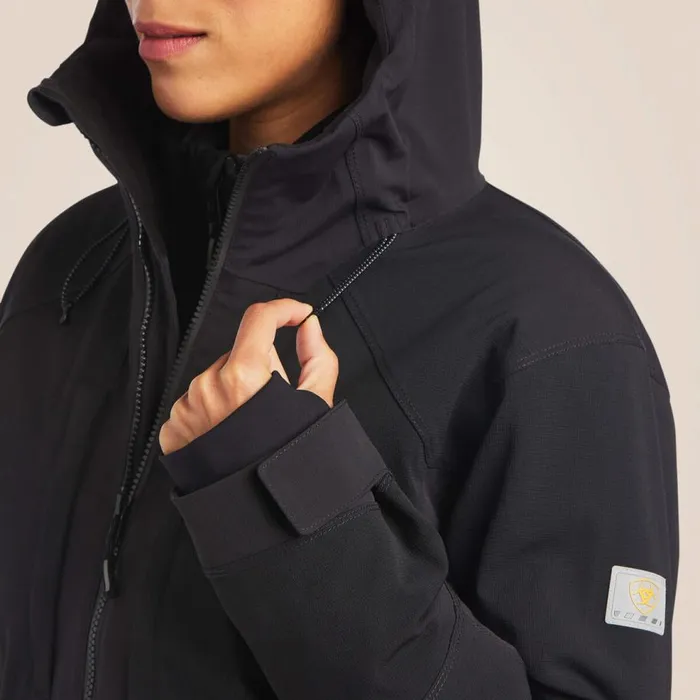 Women Rebar Polartec Elite Waterproof Insulated Jacket Black Ariat Jackets and Vests