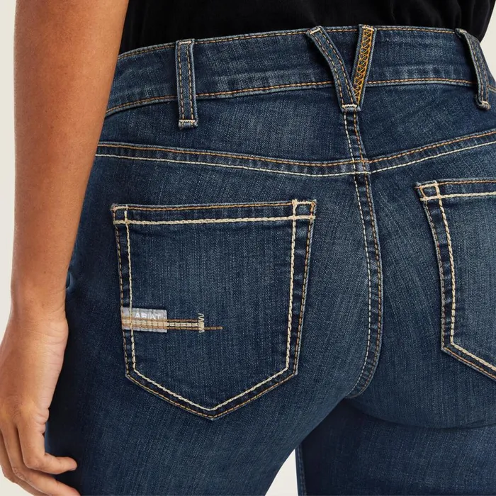 Women Rebar Riveter Straight Jean Atlanta Ariat Denim Women Rebar Riveter Straight Jean Atlanta Ariat Denim