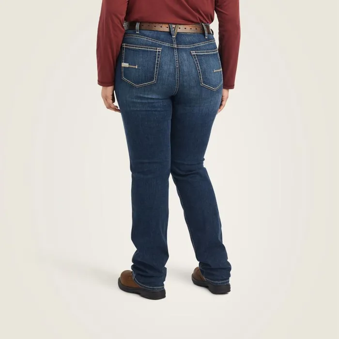 Women Rebar Riveter Straight Jean Atlanta Ariat Denim Women Rebar Riveter Straight Jean Atlanta Ariat Denim