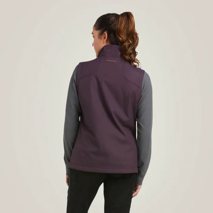 Women Rebar Stretch Canvas Softshell Vest Plum Perfect Ariat Jackets and Vests Women Rebar Stretch Canvas Softshell Vest Plum Perfect Ariat Jackets and Vests
