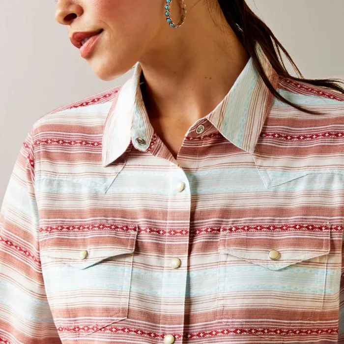 Women Savannah Shirt Jacquard Ariat TShirts and Tops Women Savannah Shirt Jacquard Ariat TShirts and Tops