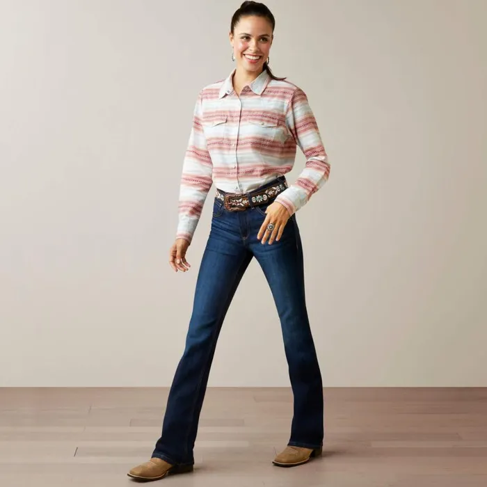 Women Savannah Shirt Jacquard Ariat TShirts and Tops Women Savannah Shirt Jacquard Ariat TShirts and Tops