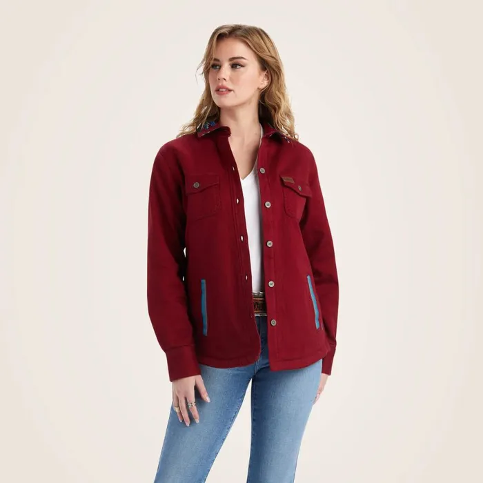 Women Shacket Chimayo Shirt Jacket Rubaiyat Ariat Jackets and Vests