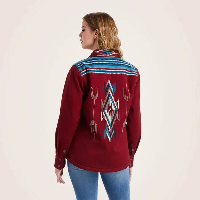 Women Shacket Chimayo Shirt Jacket Rubaiyat Ariat Jackets and Vests Women Shacket Chimayo Shirt Jacket Rubaiyat Ariat Jackets and Vests