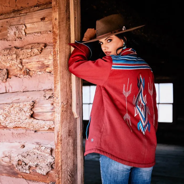 Women Shacket Chimayo Shirt Jacket Rubaiyat Ariat Jackets and Vests Women Shacket Chimayo Shirt Jacket Rubaiyat Ariat Jackets and Vests
