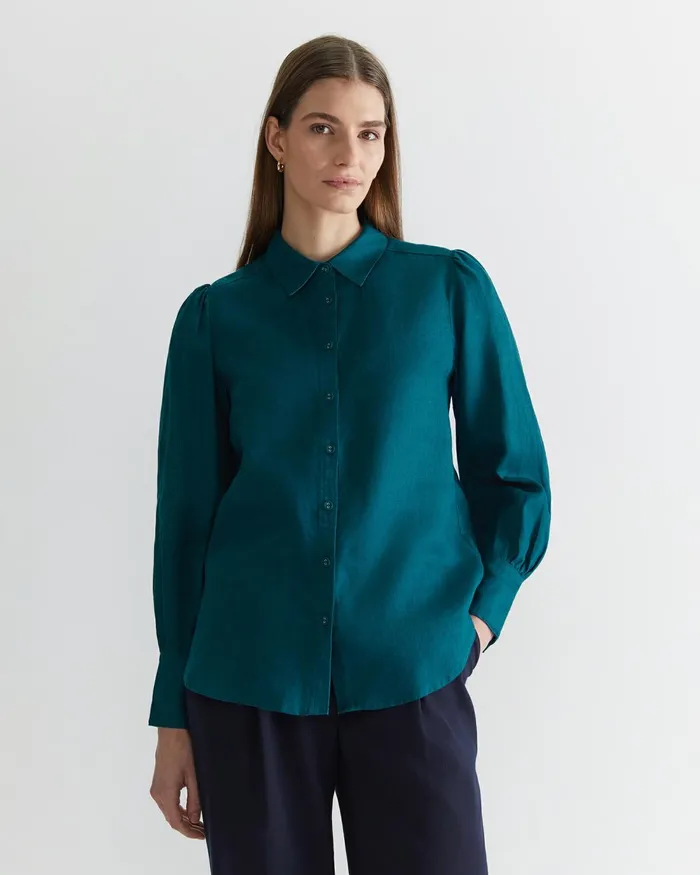 Women Shirts Sportscraft Amy Blouse Teal